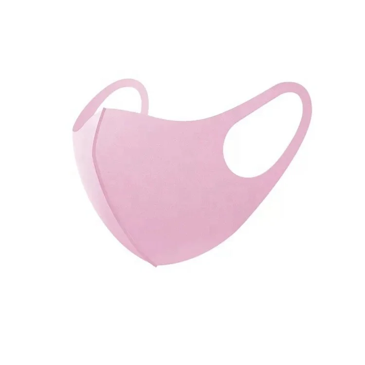 
Custom maskes with logo ice silk fashion facemask reusable and washable wholesale cheap black adult dust designer party maskes 