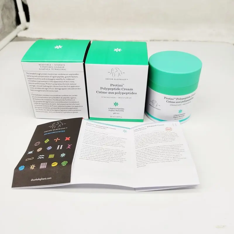 new arrival top quality Drunk Elephant protini polypeptide cream 50ML anti aging tighten skin tighten pores cream