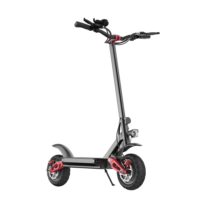 Hot Sell Powerful Full Suspension 48V Lithium Battery 800W 1000W 1600W 2000w adult Dual motor foldable Electric Scooter 4