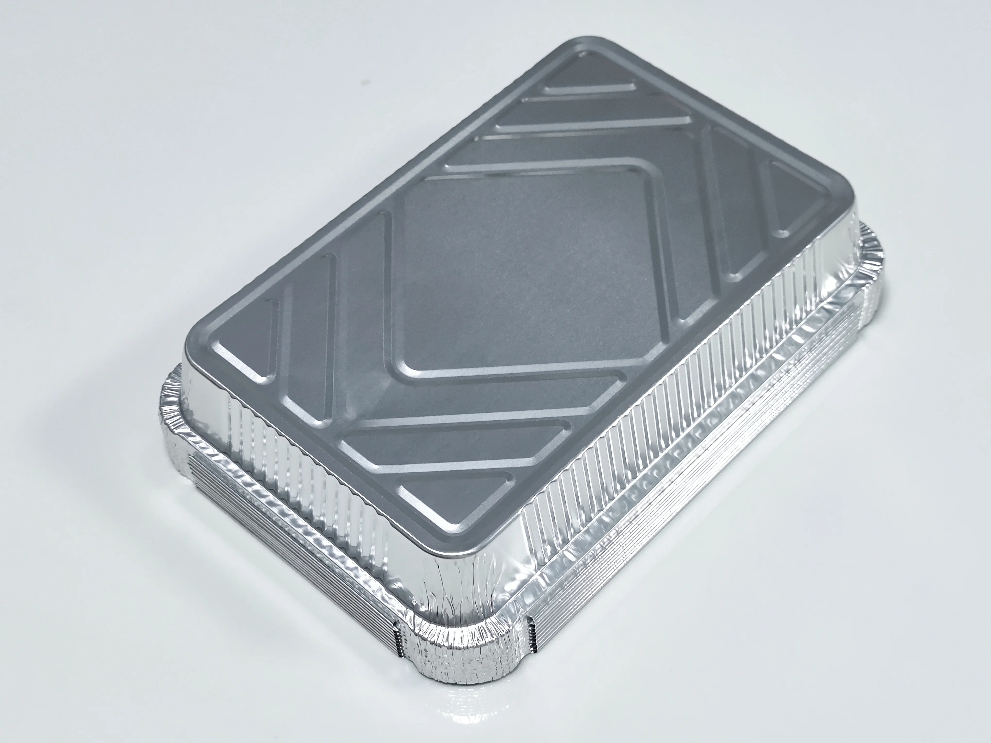 2000ml Rectangle Factory Price Oven Safe 315*215*50mm Manufactured Kitchen Use Disposable Environmental Aluminum Foil Container