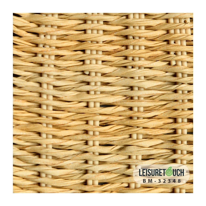 Hand Weaving Plastic Wicker Sea Grass Garden Furniture Manmade Resin Synthetic Rattan