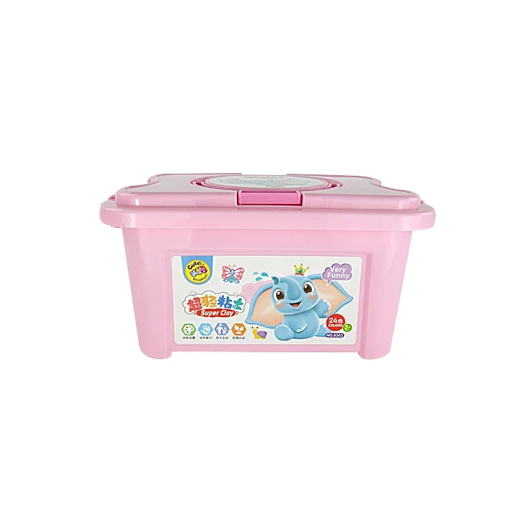 
Hot sale 12 color kids toy nontoxic super light clay 