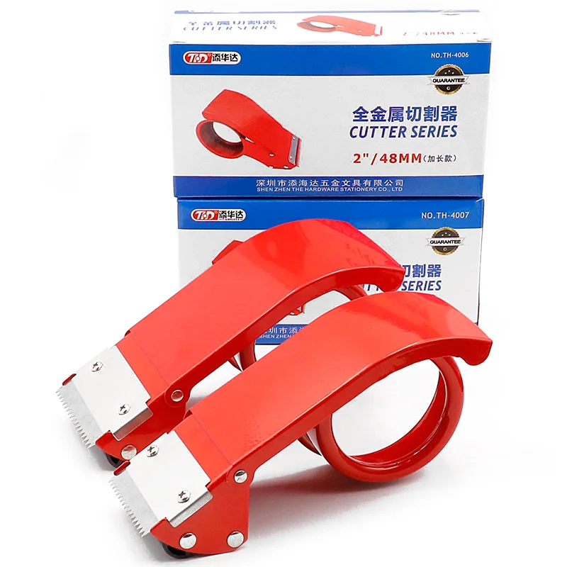 Taper Cutter Transparent Adhesive Tape Dispenser School Desktop Washi Tape Holder Packing Dispenser Office Supplies