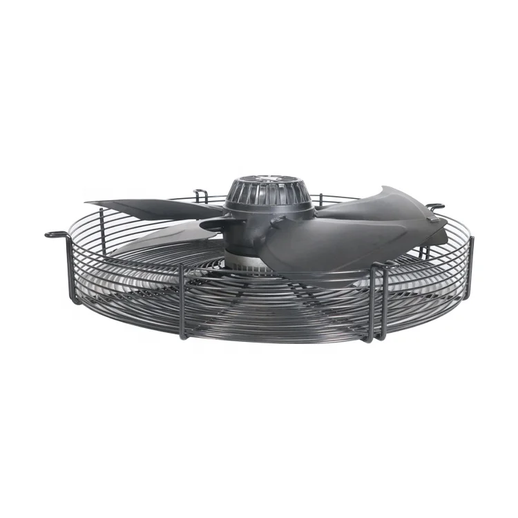 Black Carbon Steel Enclosure Air Flow Ventilation Industrial Axial Exhaust Flow Fan High Air Volume Supply Blower
