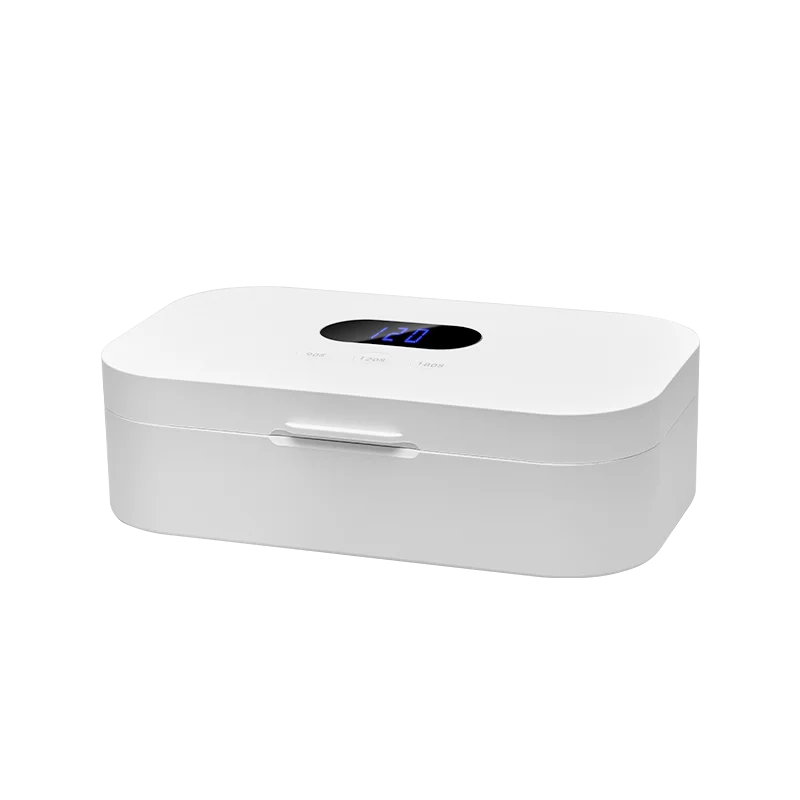 UV Light Cordless Nail Clean Sterilizer Box Manicure Tool Tweezer,Nipper,Nail Drill Bits Disinfection Box