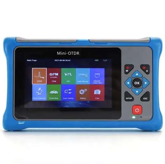 Смарт Мини OTDR 850/1300/1310/1550/1625 нм 100 км тест активного волокна под напряжением mini pro otdr APC или UPC