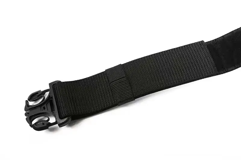 Customized Logo Black PP Nylon Fabric  Waist Belt