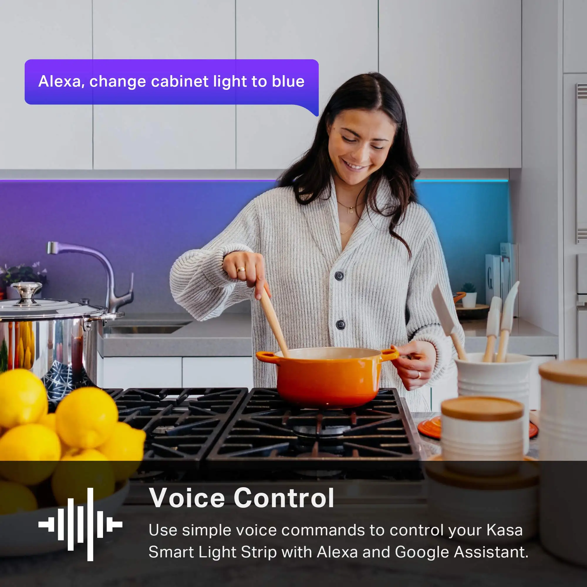 Smart Strip Light Wi-Fi LED Lights Work Smart Home Lights LED 16 Color 6.6ft Smart Segmented Control Multiple Scenes