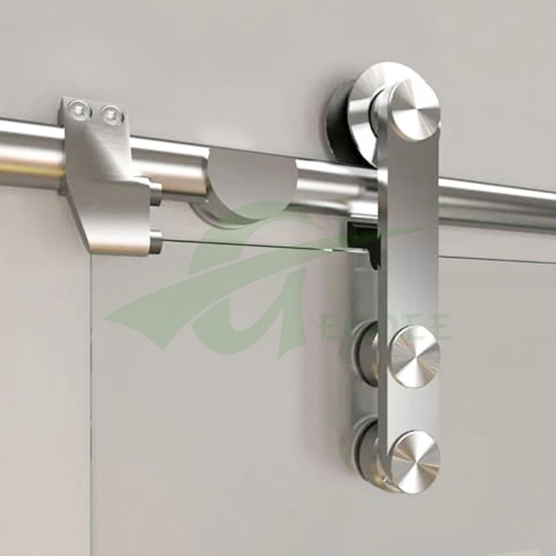 Egoee High Quality Stainless Steel Bathroom Accessories Factory Direct Sales Glass Barn Door Sliding Door Hardware Kit
