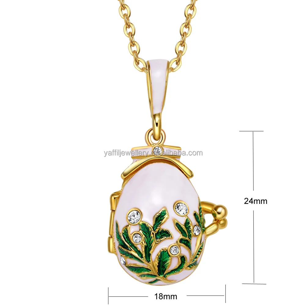 Wholesale Enamel Necklaces Handmade Jewelry Cute Bear Inside