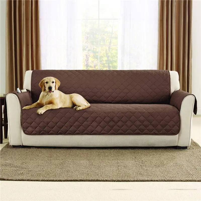 Customized Size and Plain Dyed Pattern High Quality Sofa Cover