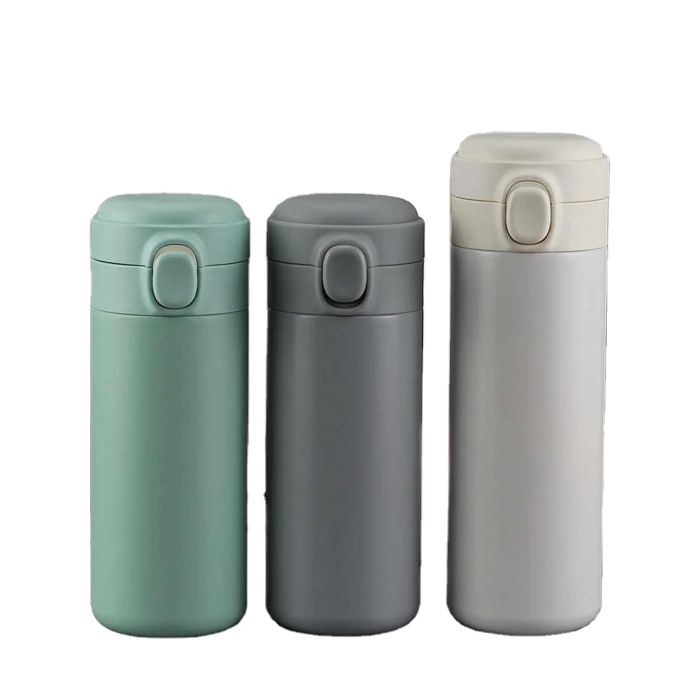 
2021 Customzied factory 300ml 400ml Wide Mouth Blank Sublimation Transfer Printing Aluminum Sports Water Bottle With Pop Lid 