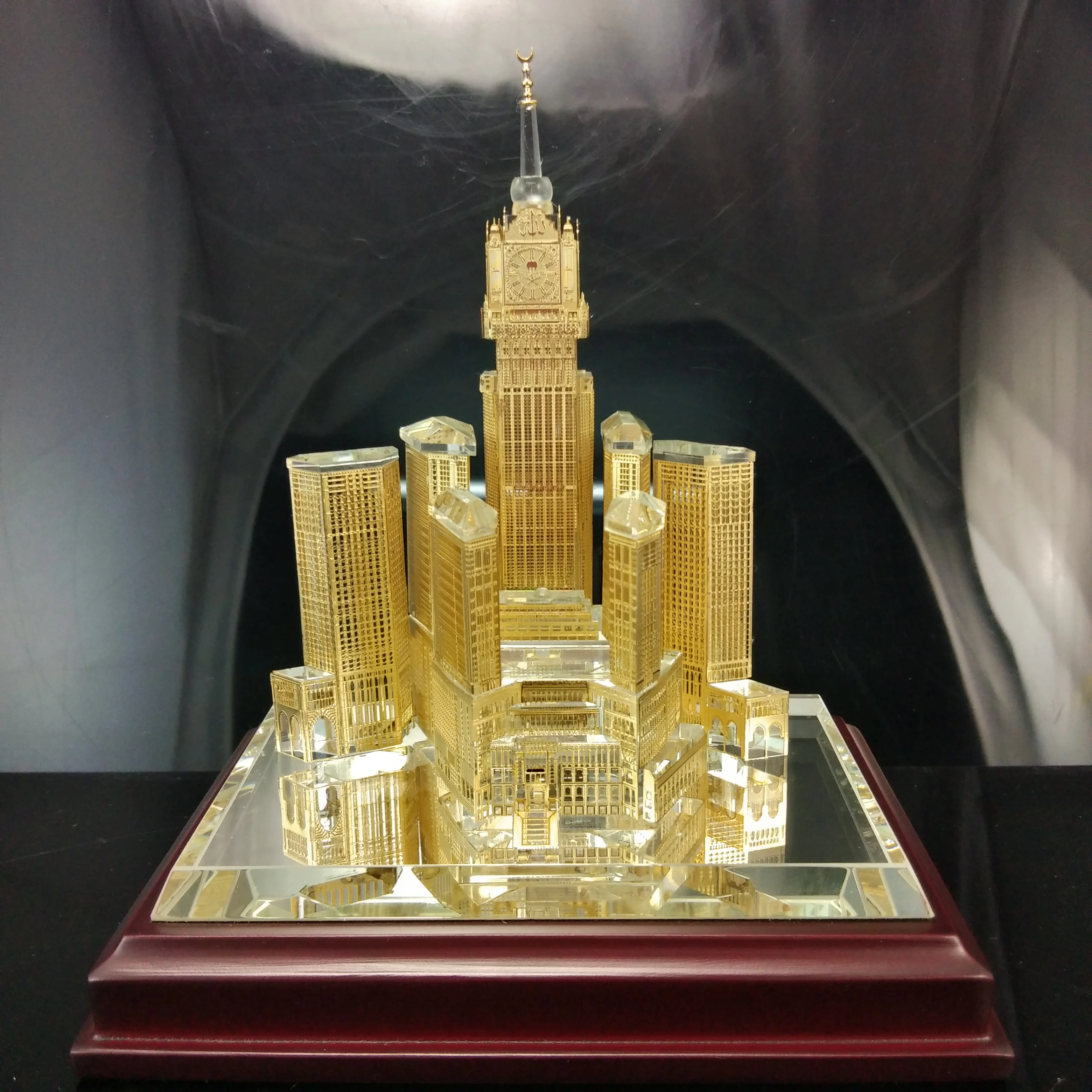 crystal islamic mosque gifts and crafts JB055
