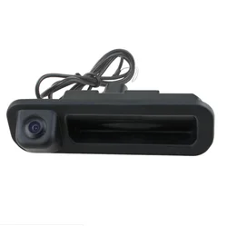 High Quality HD 1080P Ccd Cvbs Car Reversing Backup Special Rear View Parking Trunk Buckle Handle Camera For Ford Focus Mondeo