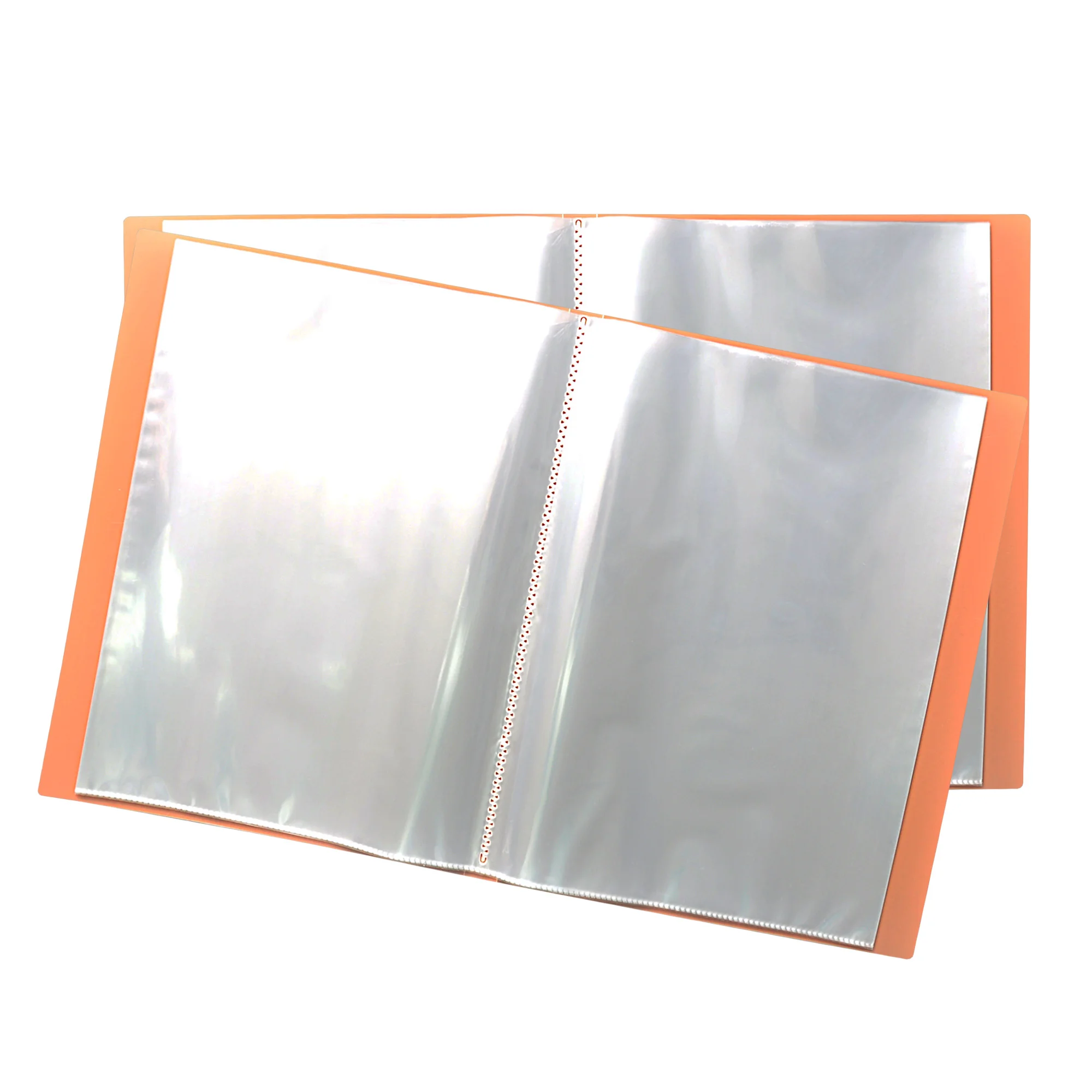 Wholesale 20 Pockets A4 Display Book Waterproof Transparent Clear inner page Presentation Book