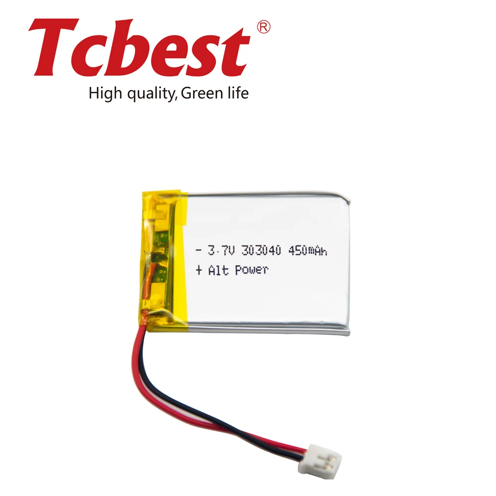 High Quality Hot Selling Li polymer batteries 303040 350mAh 3.7V for Toys