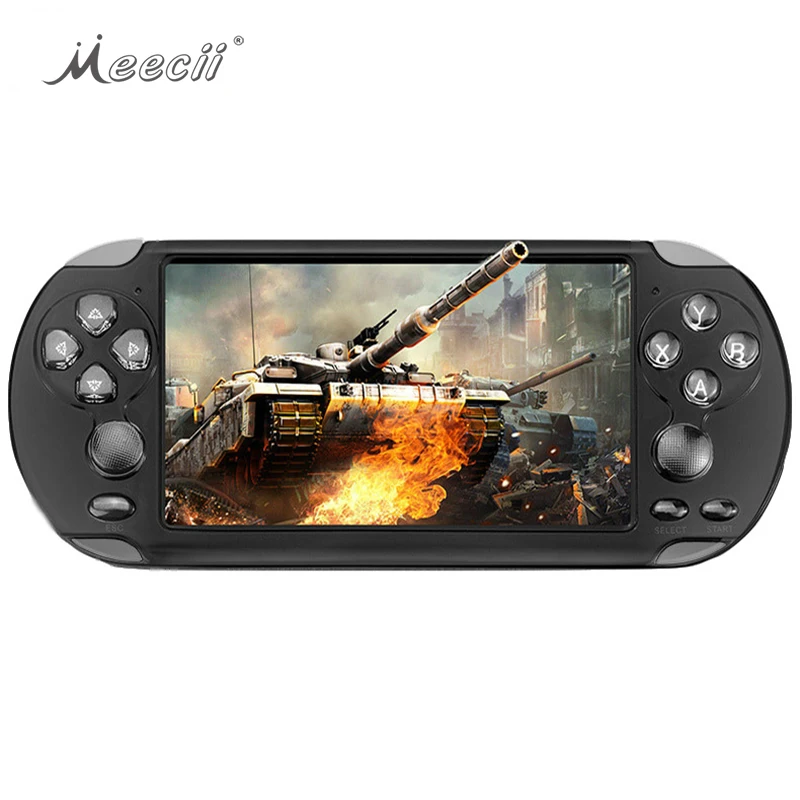Portable Classic Game Player TV Video Game Consoles 128 Bit 8GB 5.1 Inch Screen With Camera Gaming Device Handheld Game Players