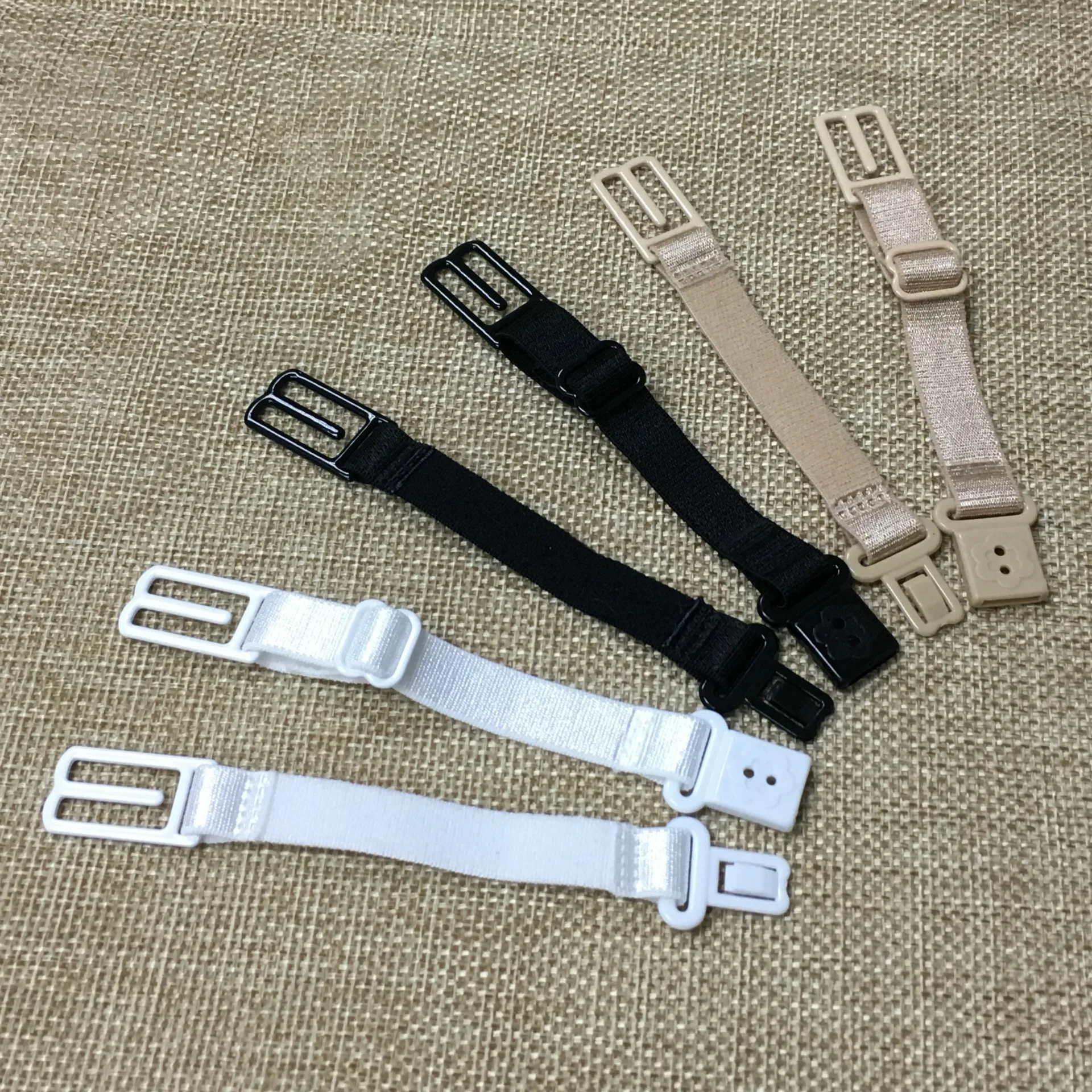 Manufacturer Fitted Elastic Nylon Rubber Custom Length 10 mm Bra Tape Shoulder Strap For Pretty Underwear Bra