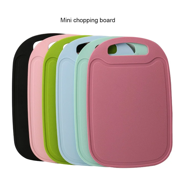 Hot Sale Extra Thick Plastic with Non - Slip Textured Grip  Cutting Board Mat Set