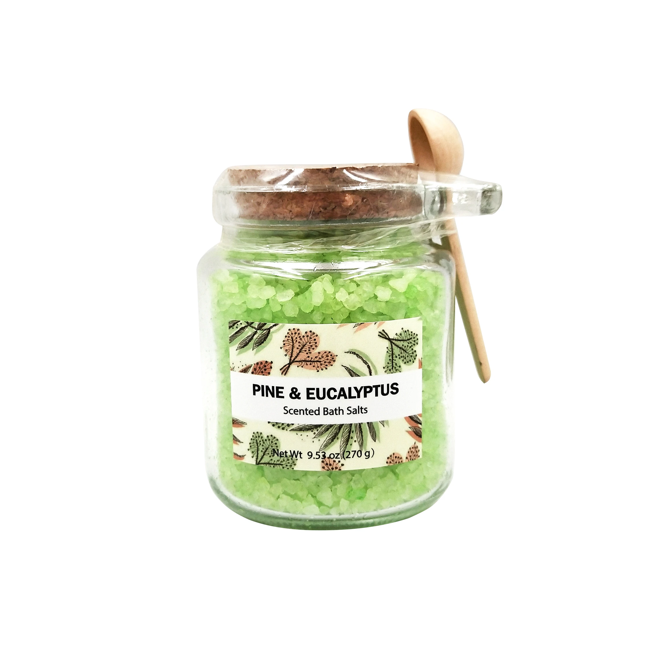 OEM Фирменная Цветочная Ароматизированная ванна, замачиваемая Гималайская ванна, морская соль эпсома, спа-соли для тела и ног