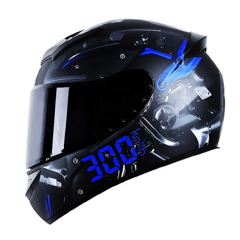 Latest Unisex Abs Motorcycle Helmets Full Face Motorcycle Helmets For Adults Crash Helmet Motorcycle Accessories Cascos Para Mot