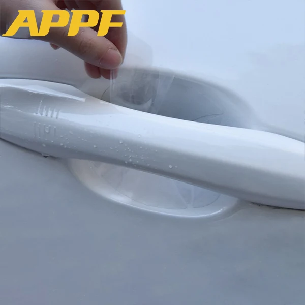 Bulk Price Door Bowl Film Protection Film Oem Customization 10*8cm Vinyl Sticker For Car Body