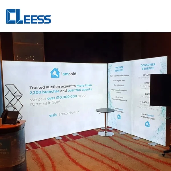 Easy Assembly Portable Silicone Edge Graphics System