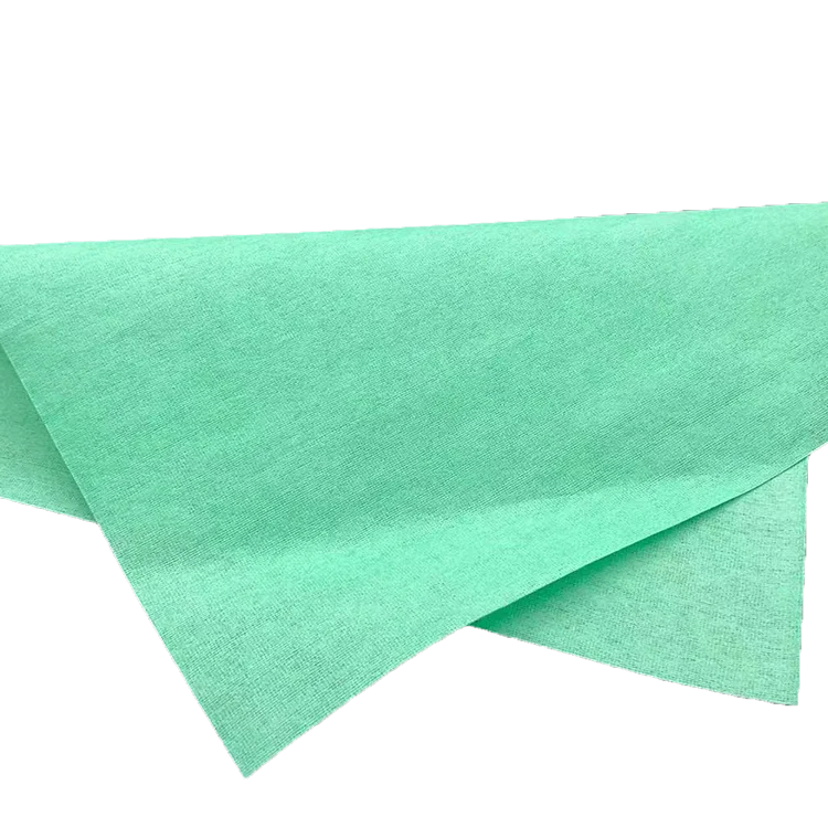 Lint Free Cleaning Wipes Paper cellulose viscose Cleanroom Spunlace Nonwoven Wiper for Machine Cleaning Wipes