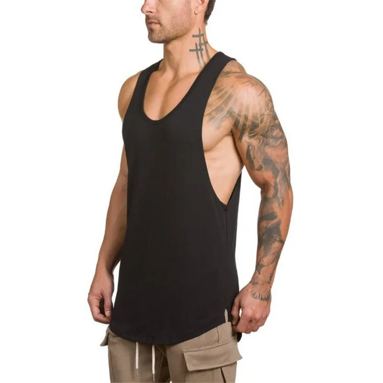 Wholesale Summer Soft Compression Fitness Sport Athletic Training Mens Tank Top