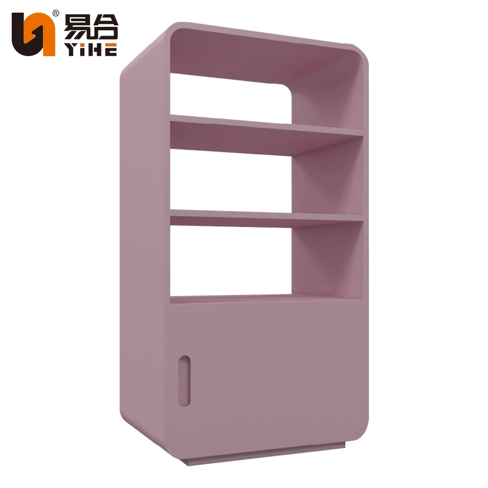 Wholesale Price Pink 3-Layers MDF Clothing Store Display Rack For Fashion Stores Origin From China Factory