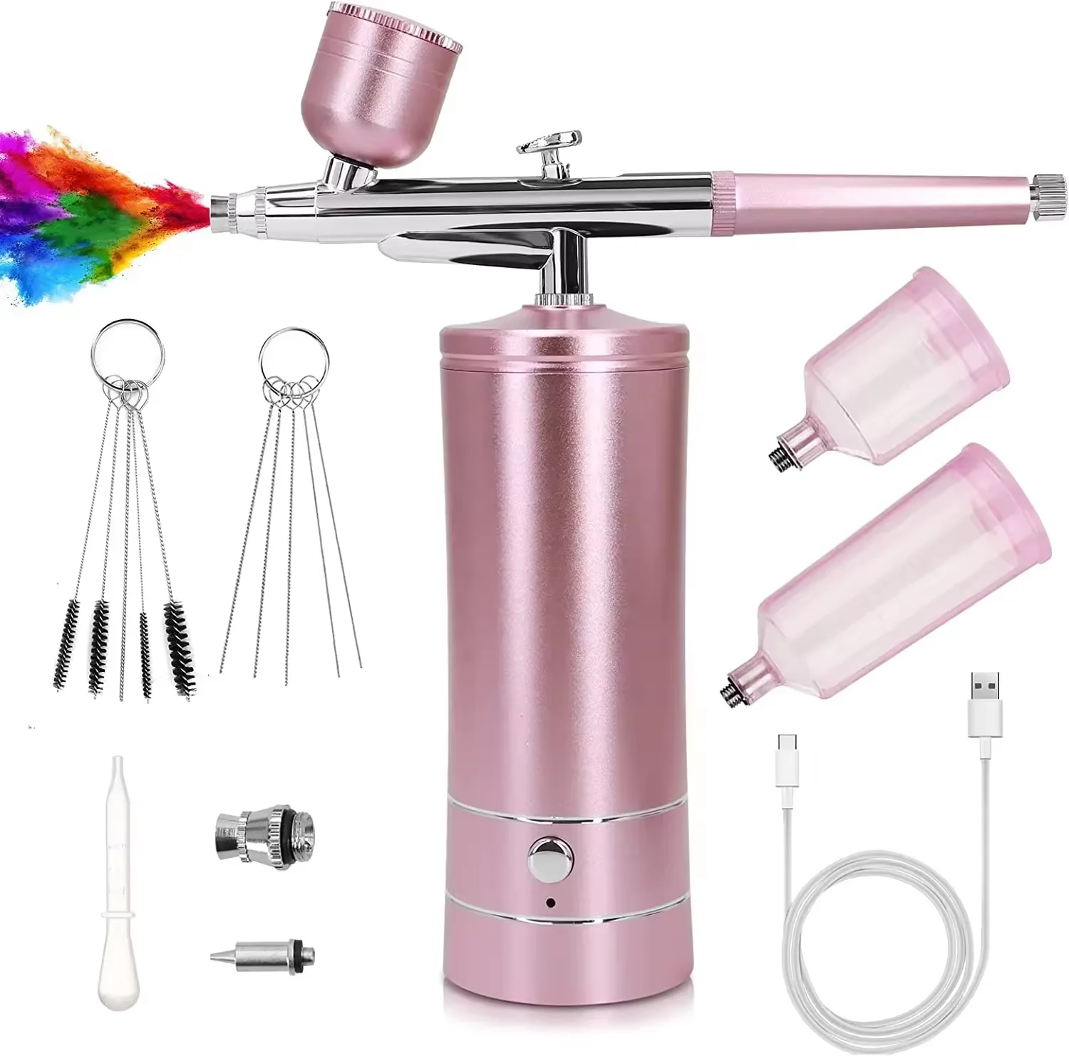 Diy Portable Air Brush Airbrush Compressor For Makeup Nail Art Cake Decoration Barber Shop Cordless Airbrush Compressor