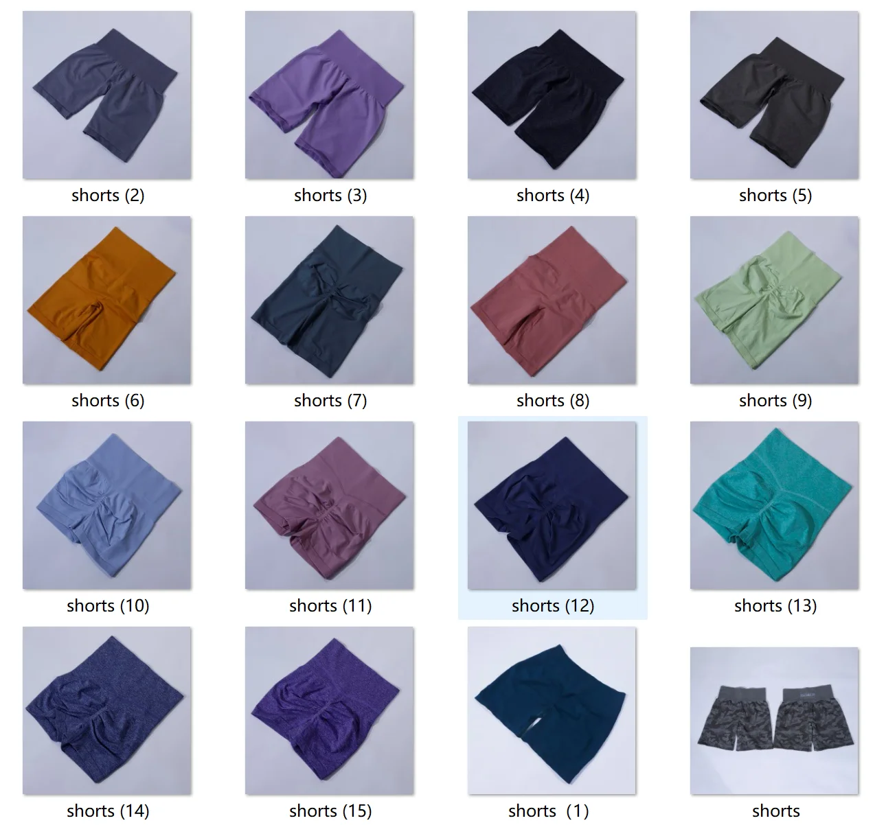 New arrival develop yourself women yoga shorts sustainable activewear seamless Crimson Pro Shorts