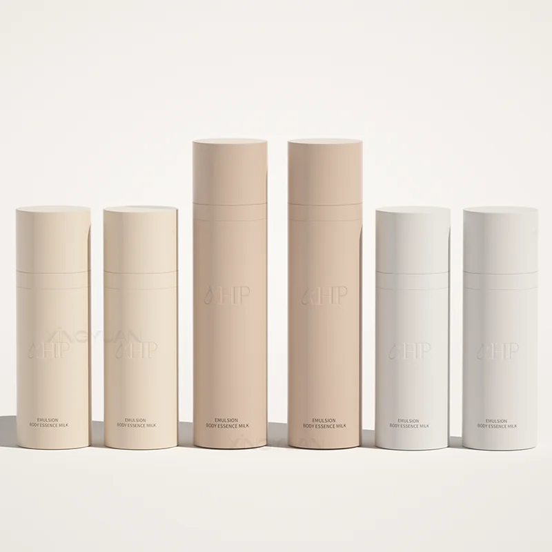 2024 skincare serum plastic bottle empty replacement luxury airless pump bottle 30ml 50ml cosmetic matte recyclable packaging