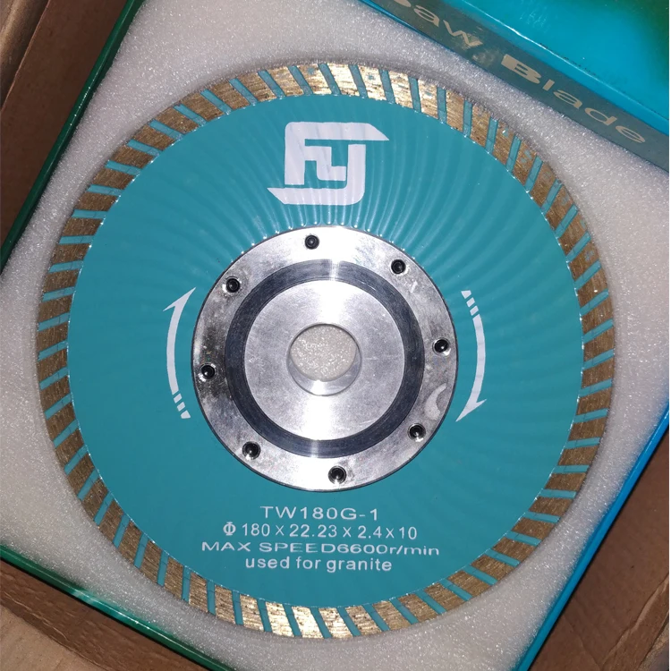 China granite turbo wave blade diamond cutting tool for cutter