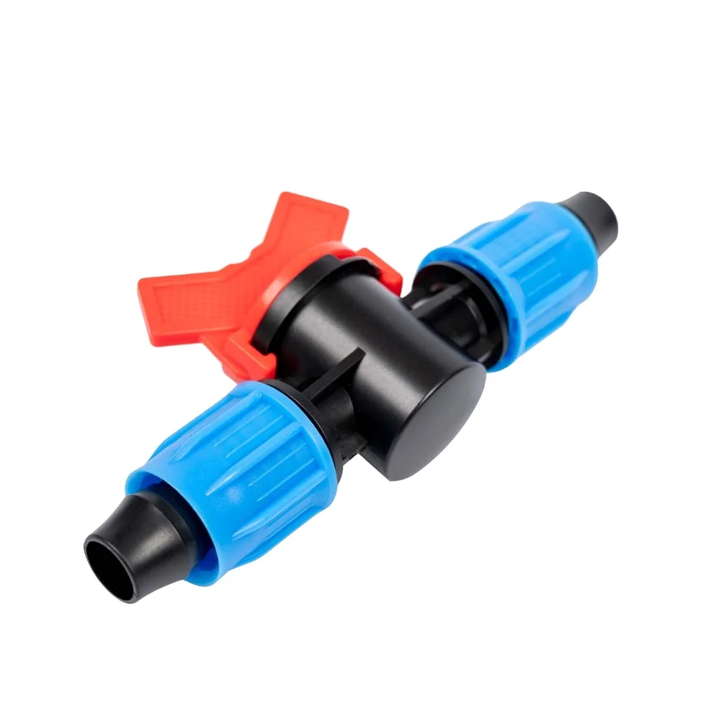 Irrigation Pipe Fittings Drip Tape Hose Accessories Bypass Valves For Agricultural Irrigation System