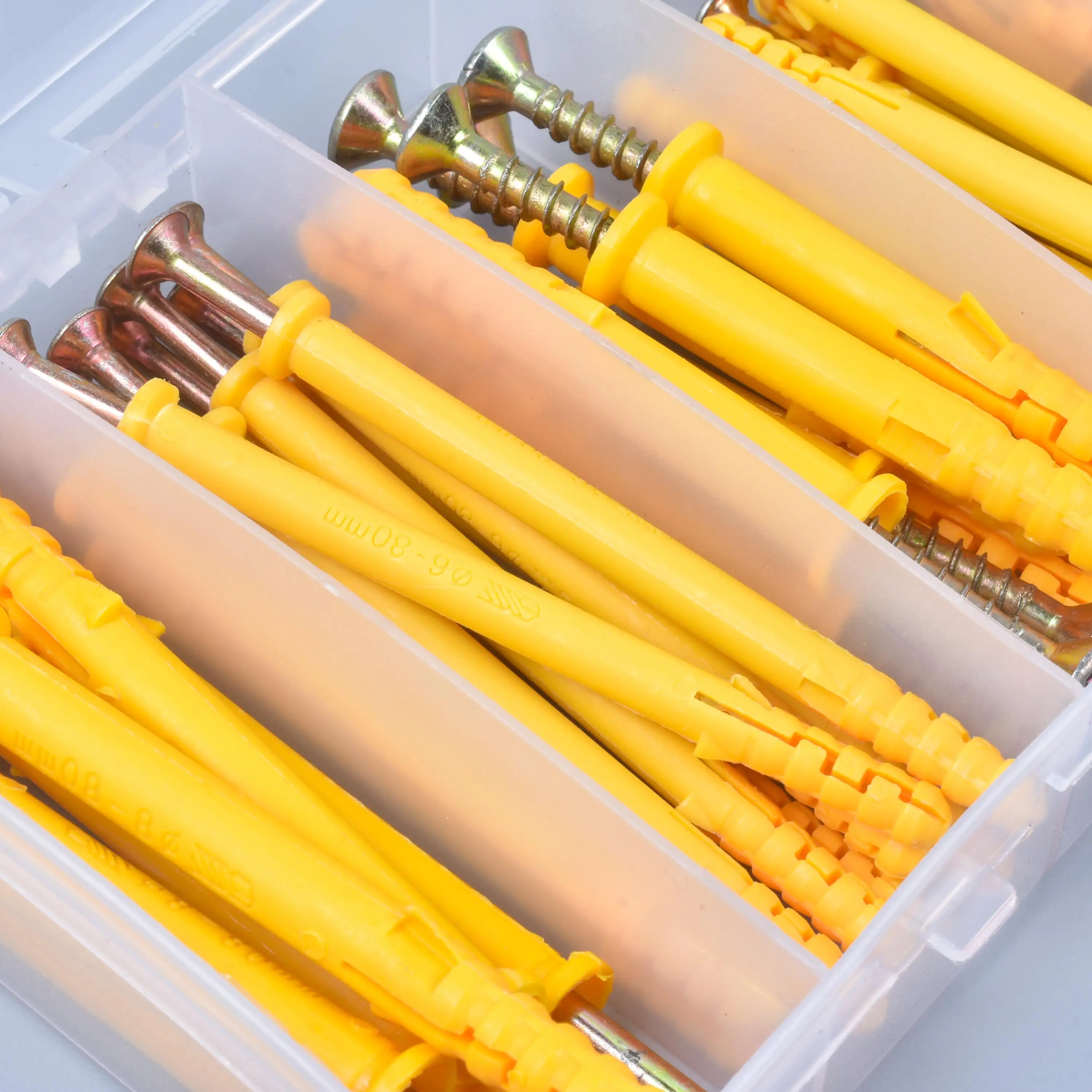 Dreieins 66 Pieces drywall wood screw anchor bolts