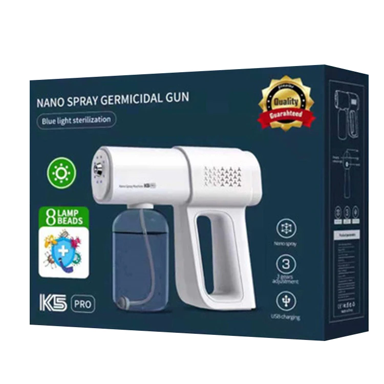 Nano blu-ray disinfection disinfection spray gun custom color 380 ml capacity