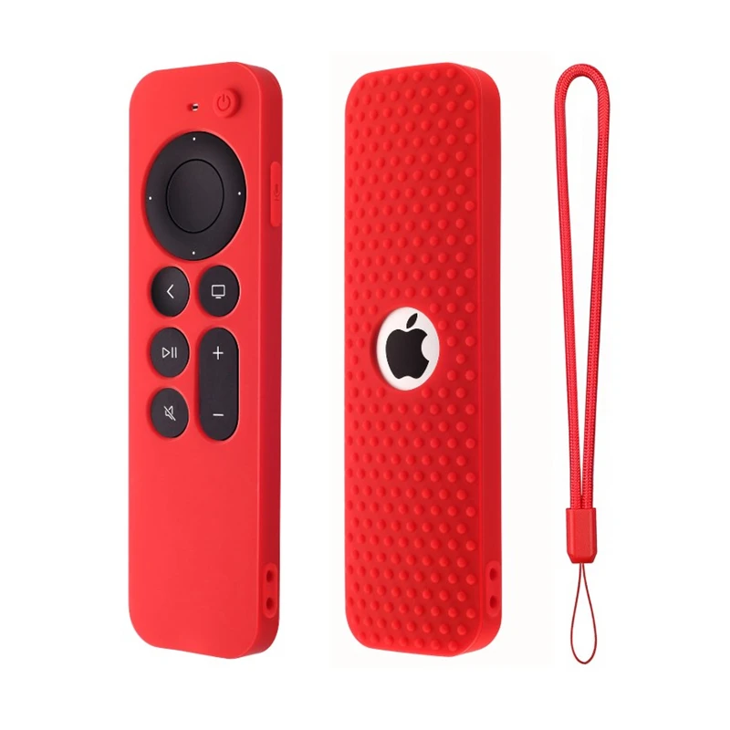 China supplier remote controller protective cover silicone rubber case for apple  tv  4K