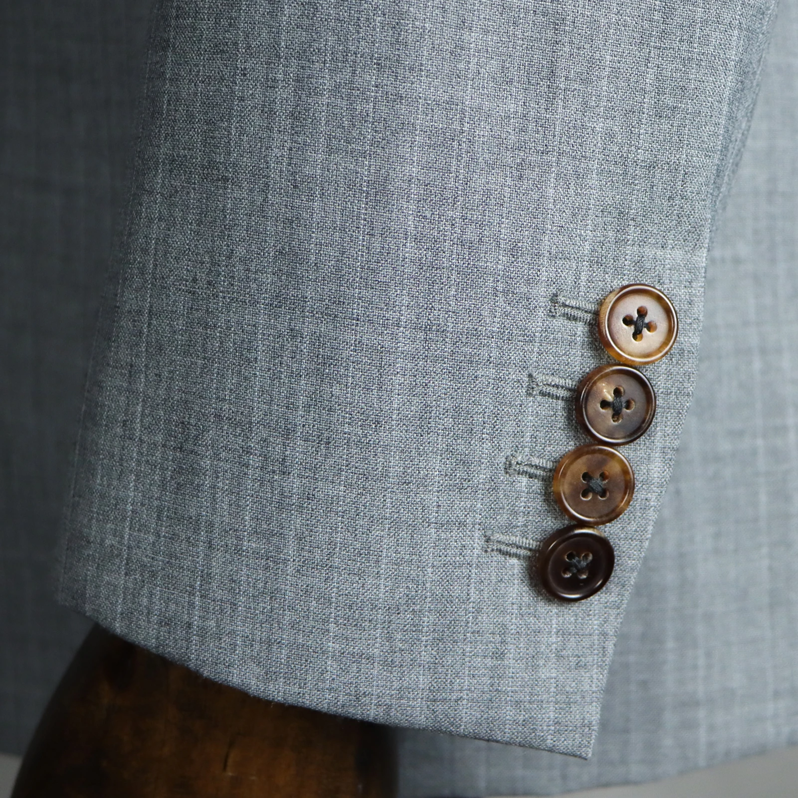 MTM Italian Style Handmade Half Canvas Bespoke Tailor Custom Suits Tailor Made Business Suit Set For Man Summer Casual Suit