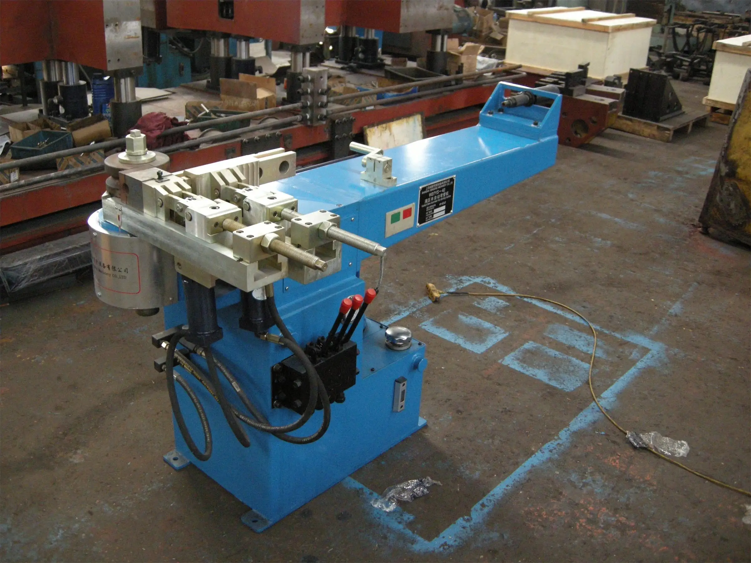 metal stainless steel manual  hydraulic 3D automatic NC CNC square  tube pipe bending machine