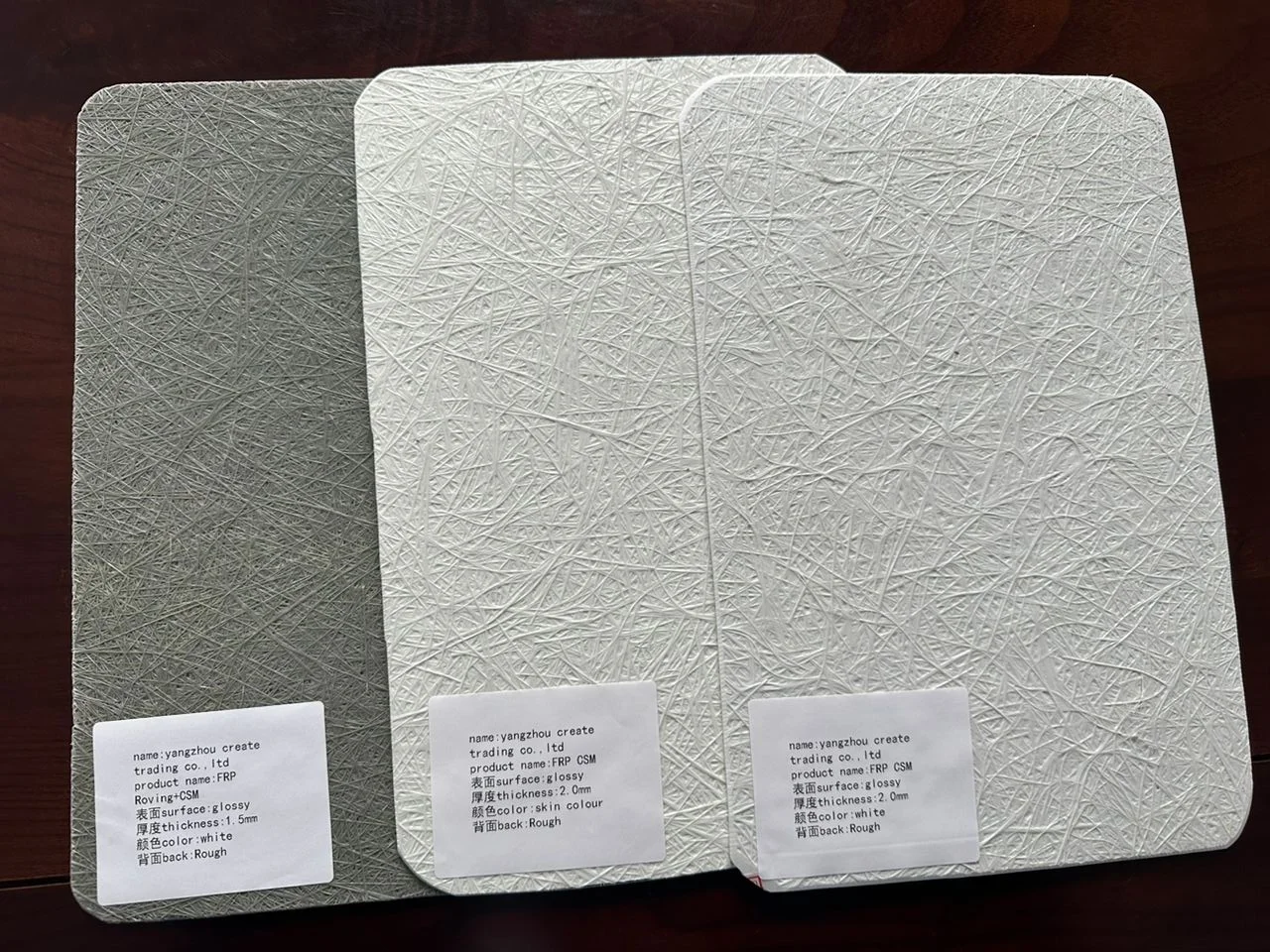 FRP sheet roll and GRP panel for Dry Truck box and Refrigerator Truck box