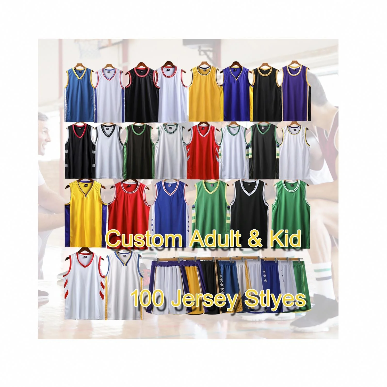 
Men Jerseys Custom Sports Shirt Uniforms Set 6Xl Mens Basketball Jersey Black 