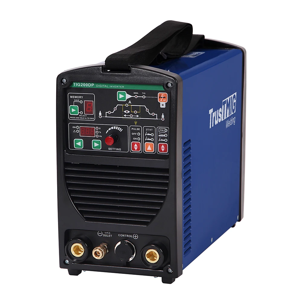 Portable Mobile Tig 200 Welding Machine Tig Welding Machine 160 Amp Tig Dc Welding