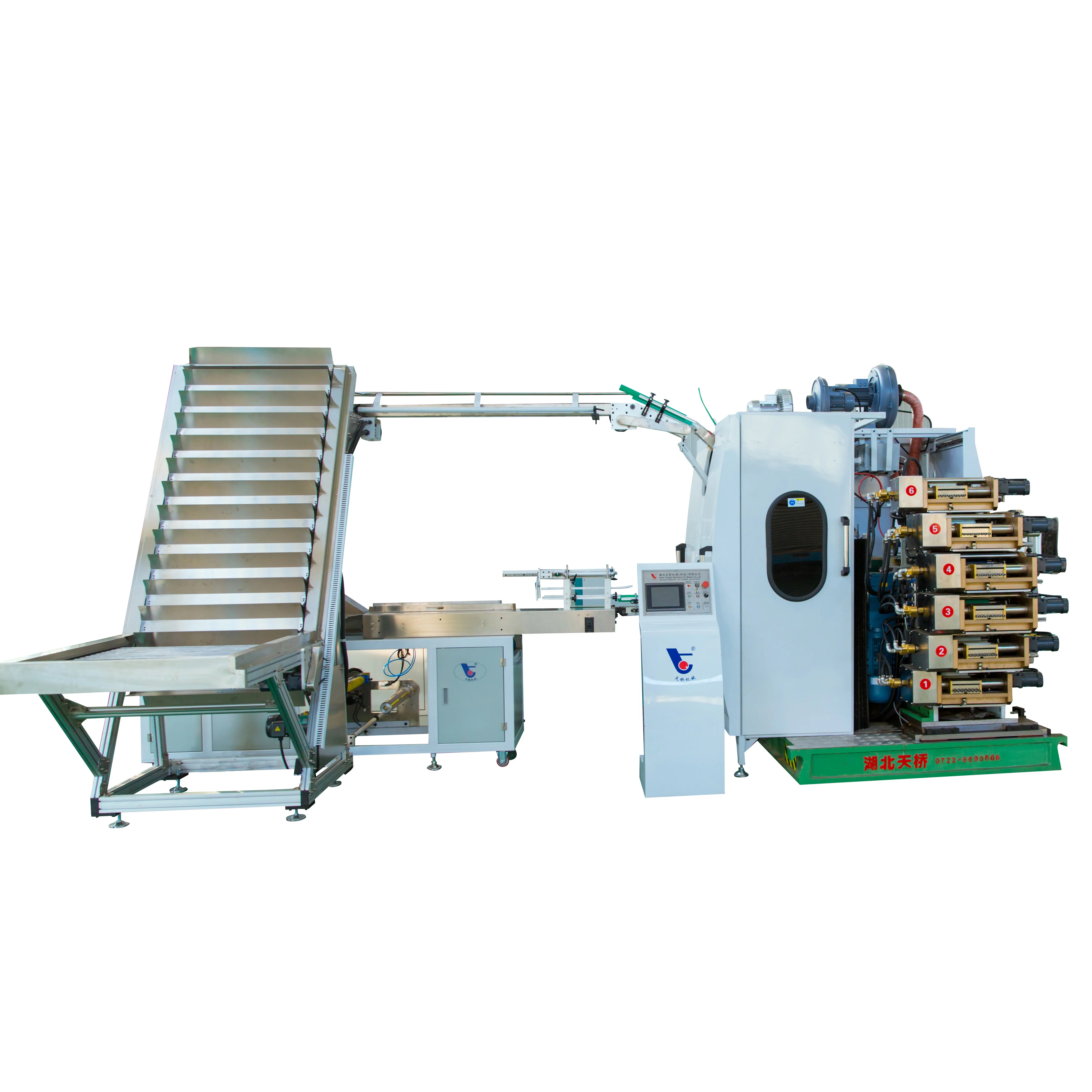 High speed dry offset 6-8 color cup printing machine