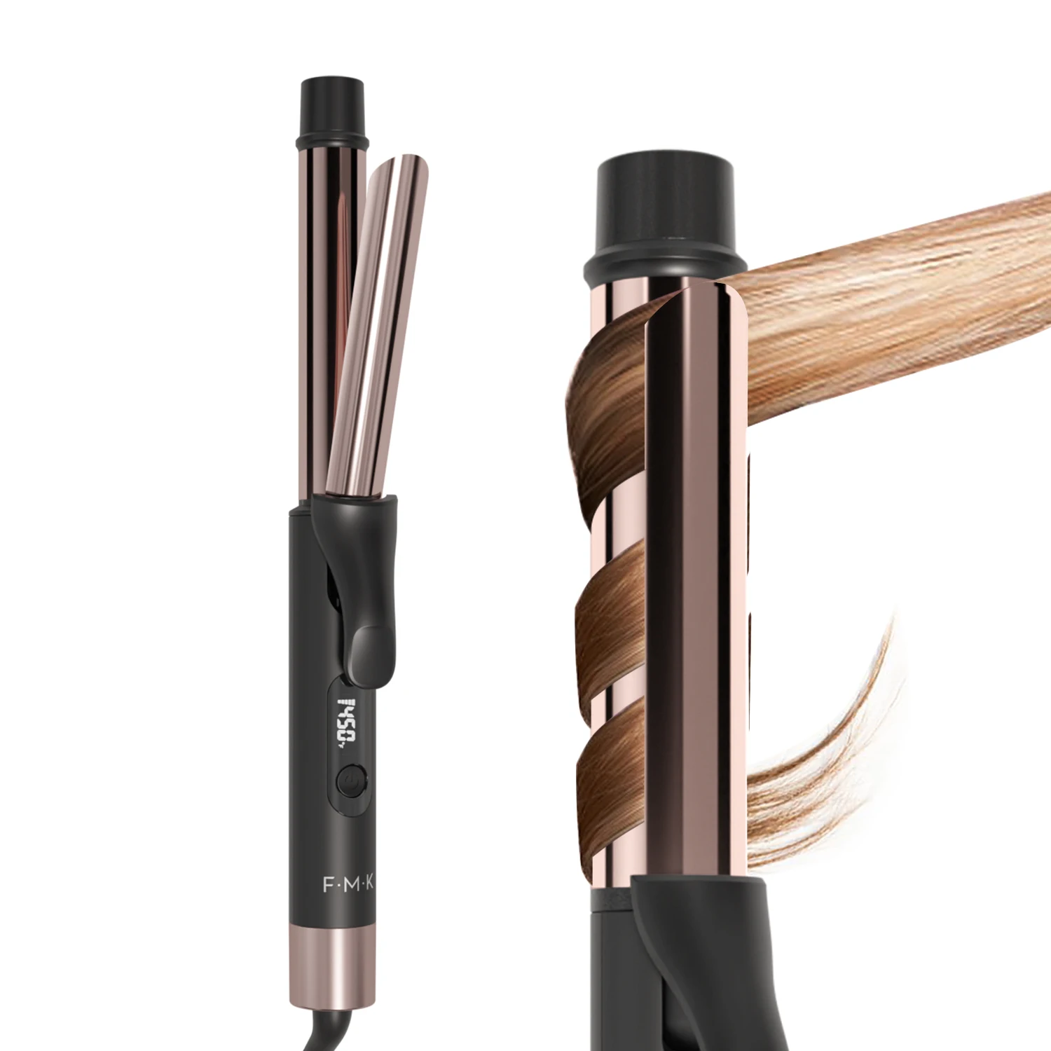 Automatic Portable Hair Curler Irons Waver Wand Multi Curling Iron Rotating 1 1/2 Inch Professional Tools Auto Hair Curler Wand