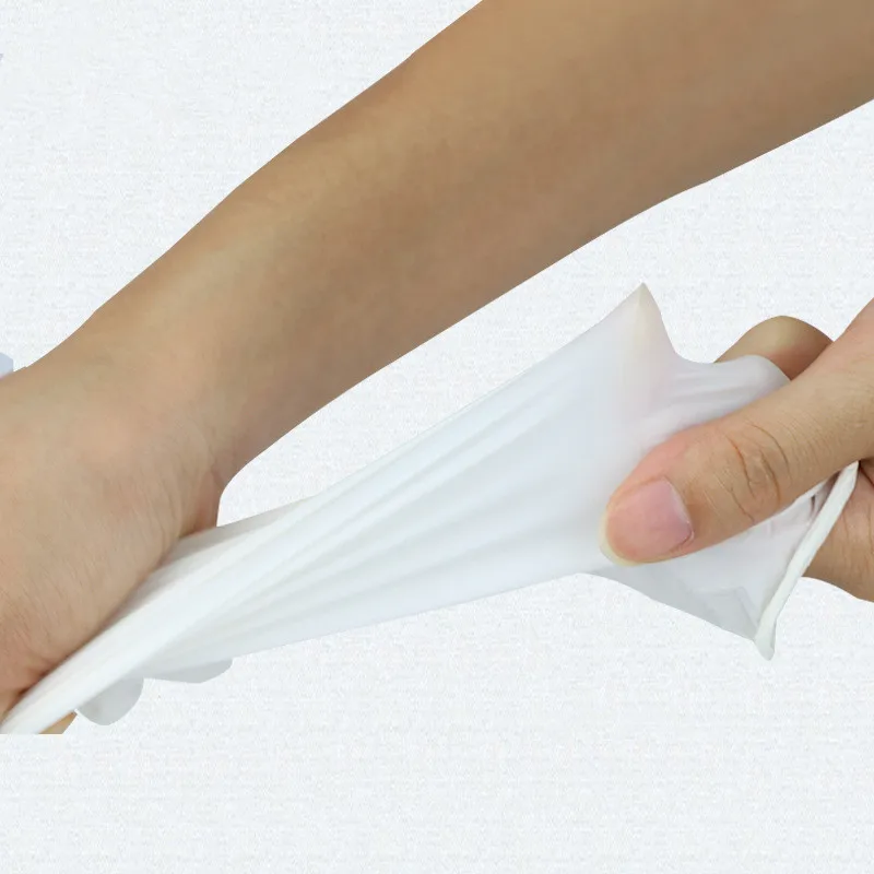 
Manufacturers cheap wholesale convenient medical white nitrile gloves disposable powder-free nitrile gloves 