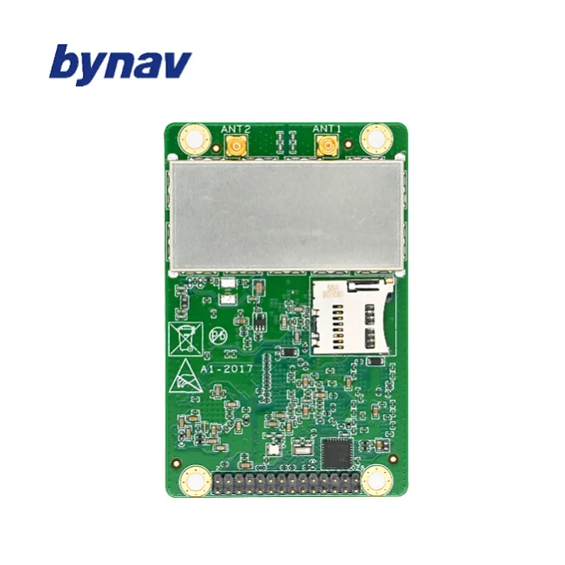 Bynav C1-8S single antenna GPS RTK Board for base and rover mapping