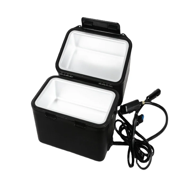 New design 12v electric cooking lunch box with 150w for outdoor camping/truck/boating/fishing/travel