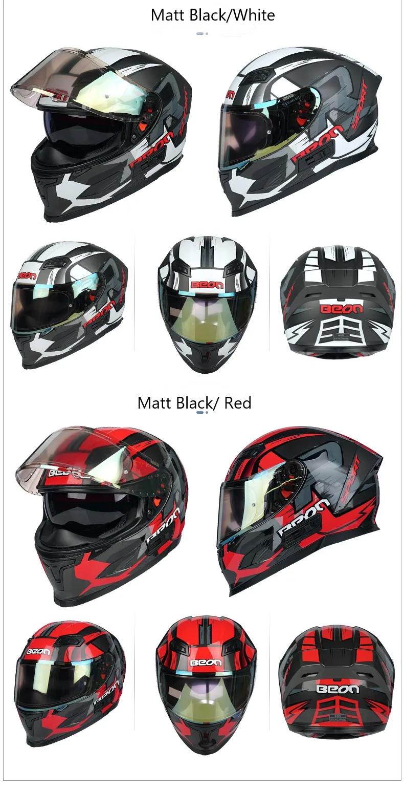 
DOT CE Approved Motorbike Full Face Motorcycle Helmet moto casco casque ventilated helmet 