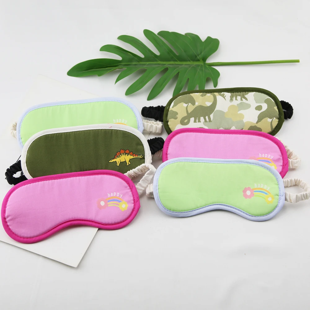 Wholesale 100% Bamboo Fiber Blackout Comfortable Eyemask Adjustable Face Sleep Mask for Travel